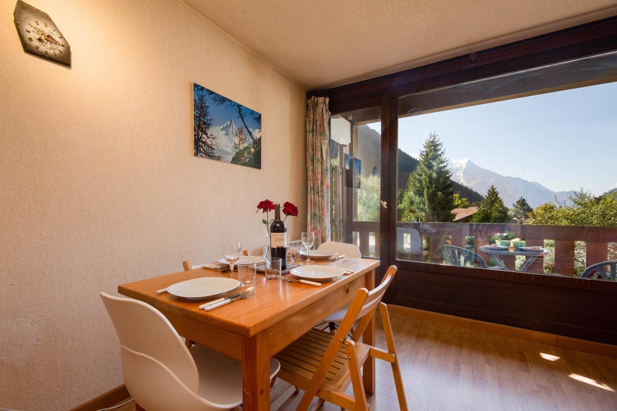 Residence La Verte 15 Ski In Ski Out - Happy Rentals Chamonix Eksteriør bilde